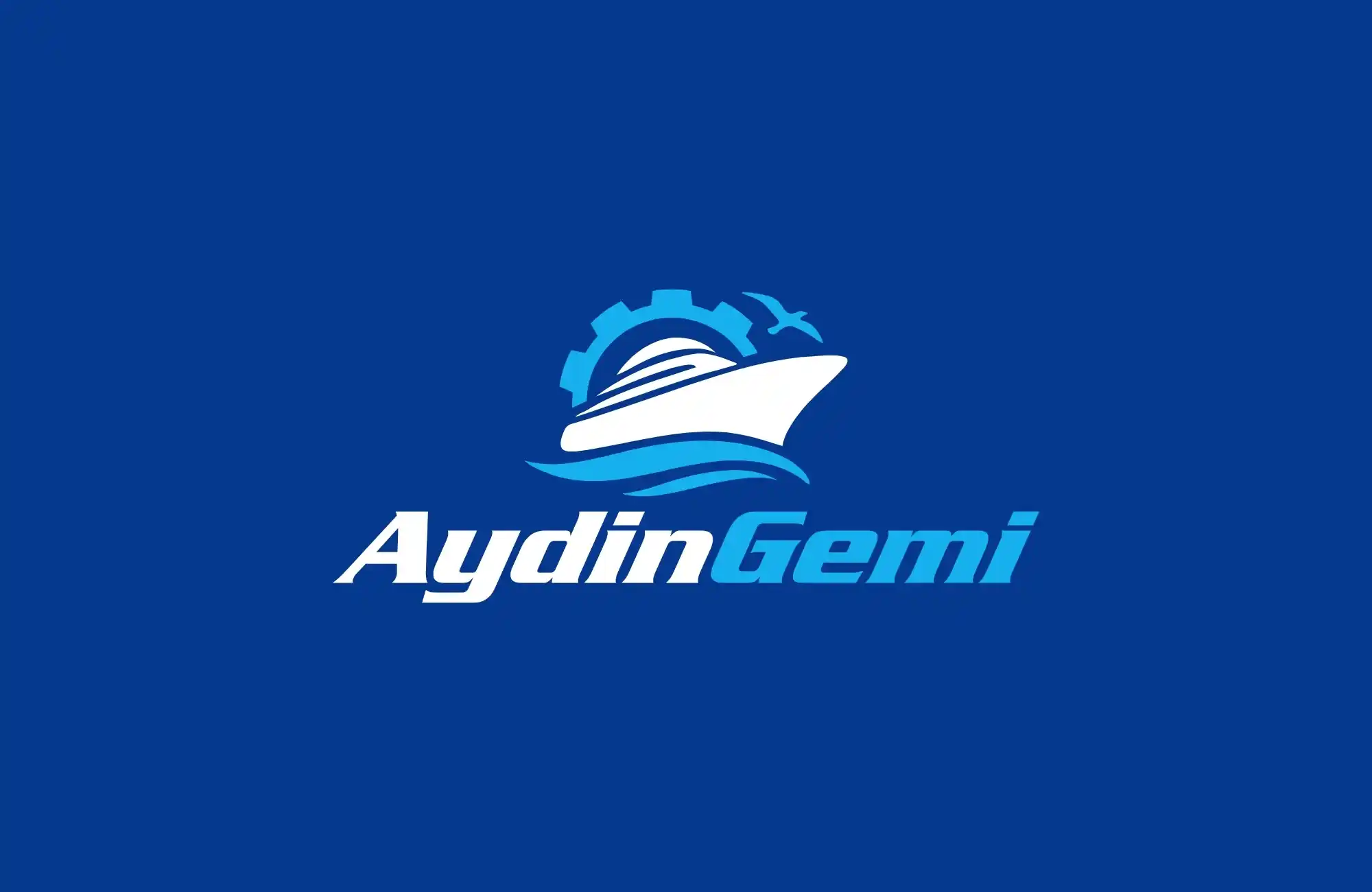 Aydin Gemi Logo Secondary Color Background
