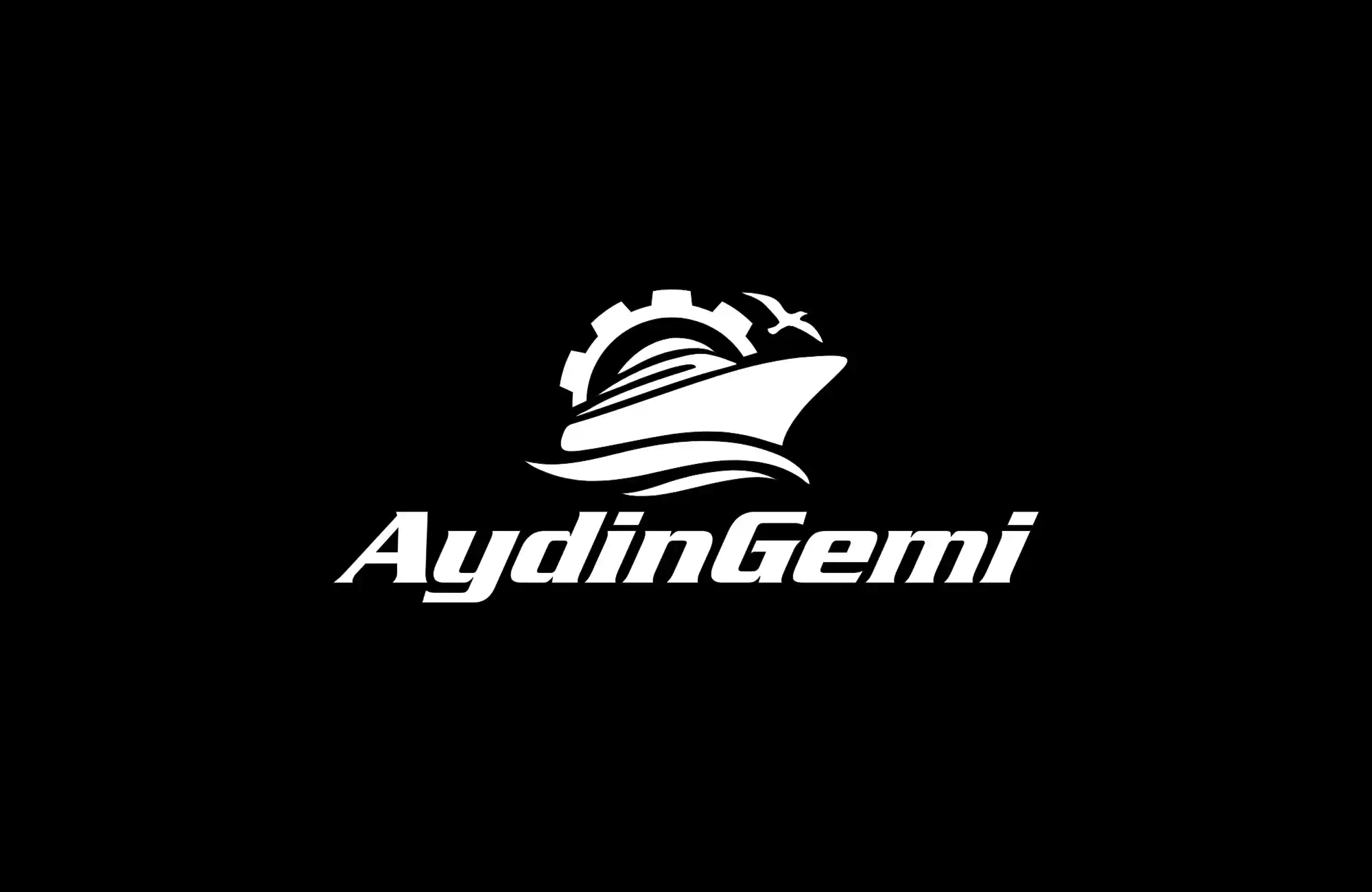 Aydin Gemi Logo White Color Background